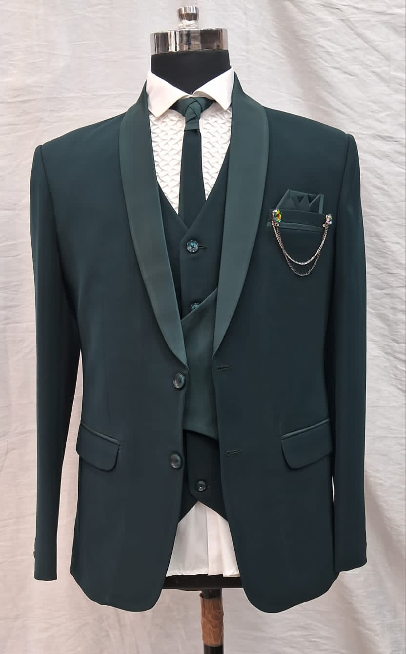 Simple Green 5 Piece Suit